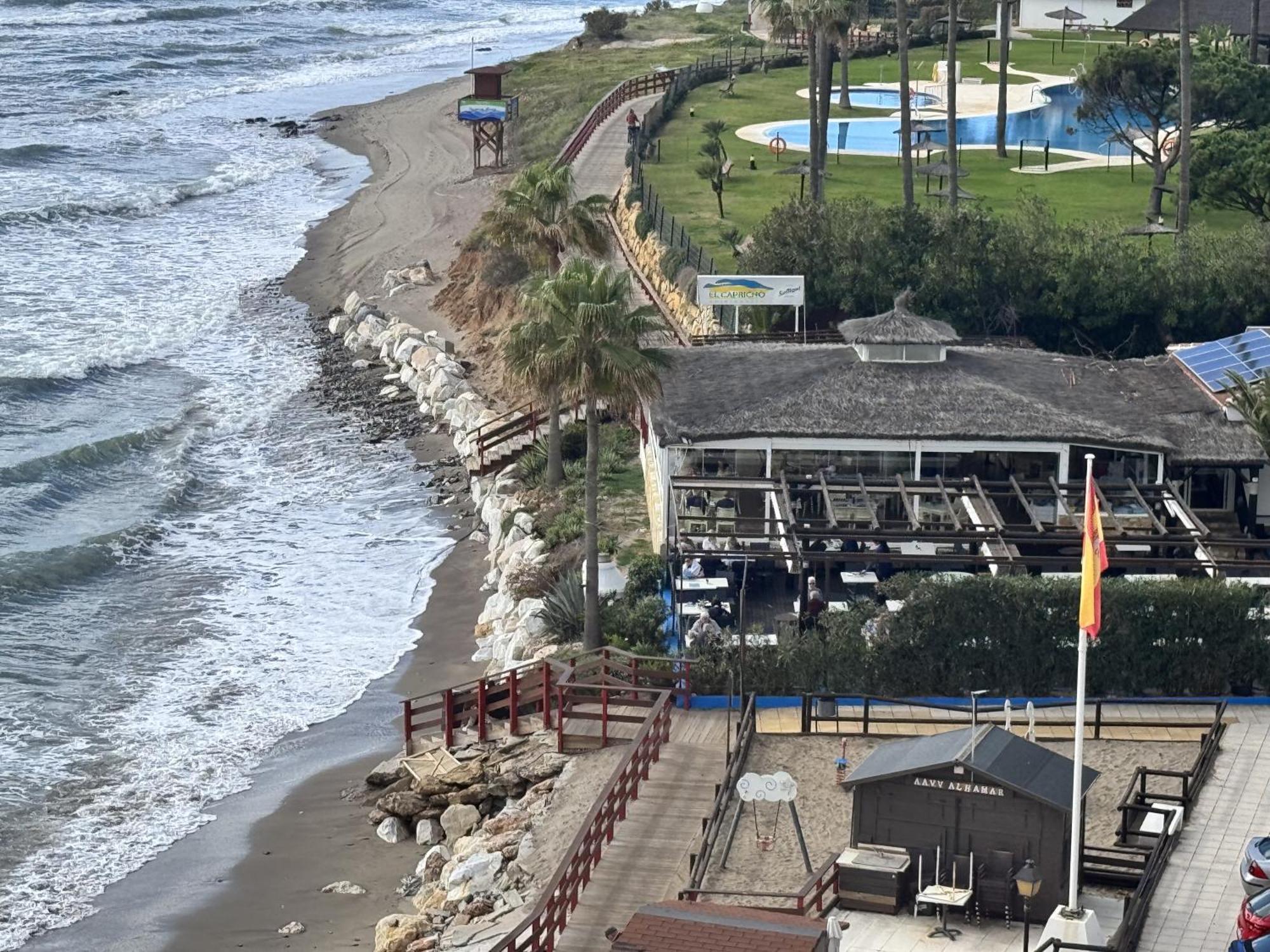 Beachfront Studio ,The View Calahonda, Panoramic Sea Views Sitio de Calahonda المظهر الخارجي الصورة
