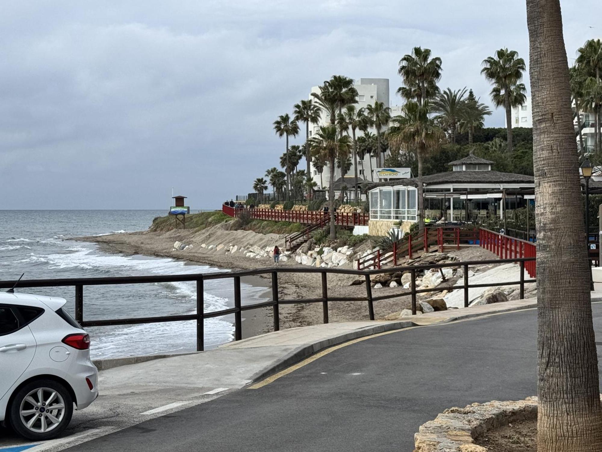 Beachfront Studio ,The View Calahonda, Panoramic Sea Views Sitio de Calahonda المظهر الخارجي الصورة